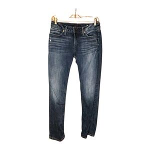 Silver‎ Jeans Womens Suki Slim Stretch Jeans Embroidered Western W29 L27
